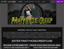 Tablet Screenshot of pantyhosecreep.com